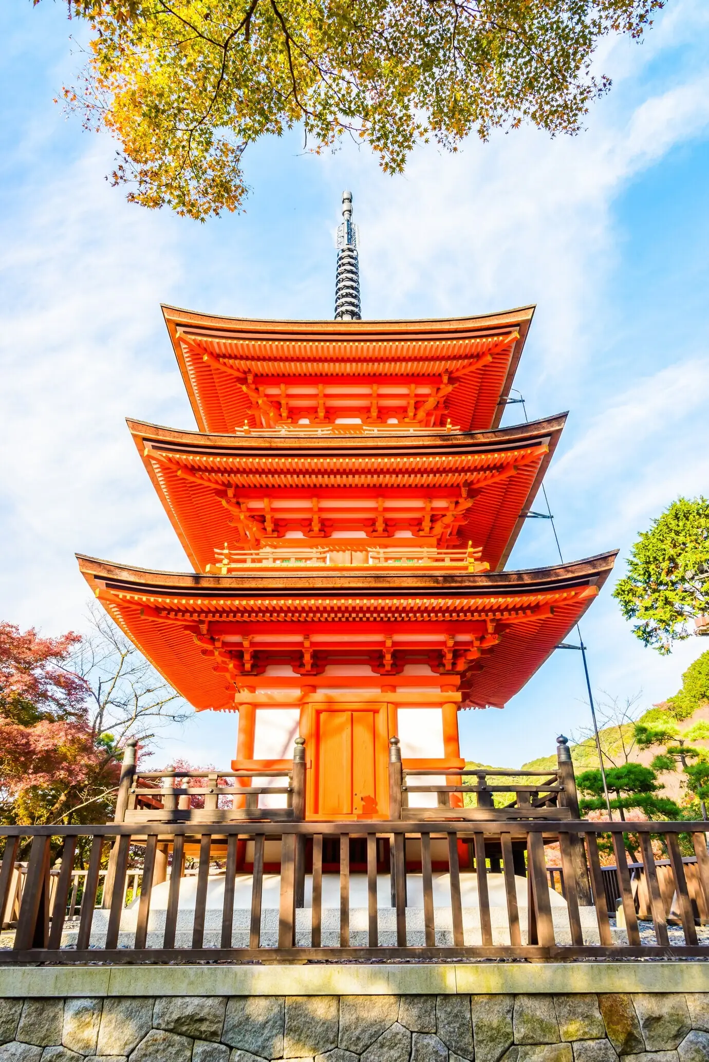 Kiyomizu-dera-Tempel in Kyoto, Japan